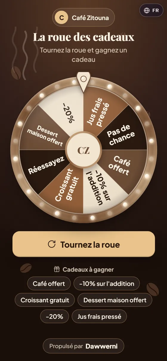 Roue, thème Luxe or — Thèmes saisonniers