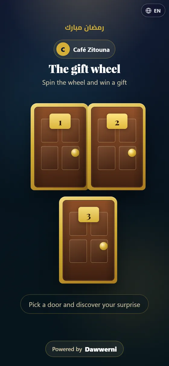 Mystery Doors — Seasonal themes