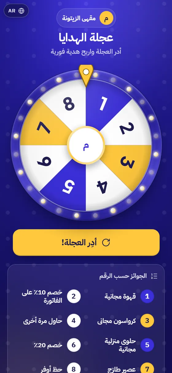 العجلة المرقّمة