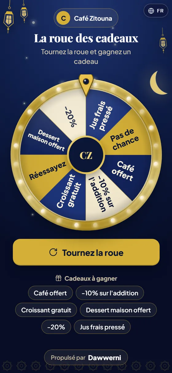 Roue de la fortune — Thèmes saisonniers