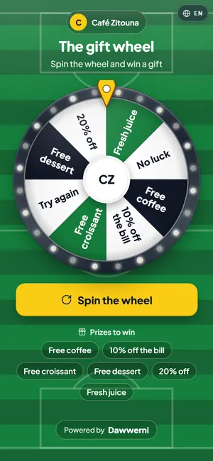 Spin the Wheel — Football