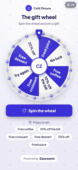 Spin the Wheel — Minimal