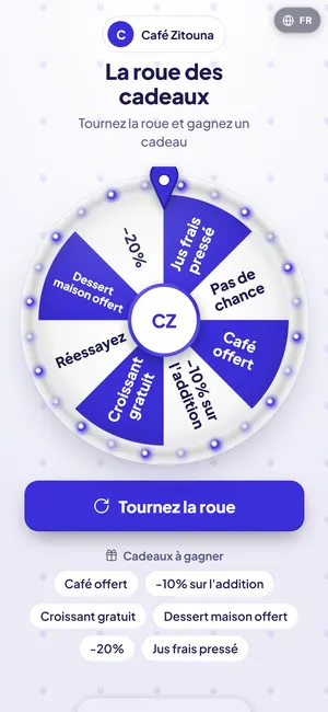 Roue de la fortune — Minimal
