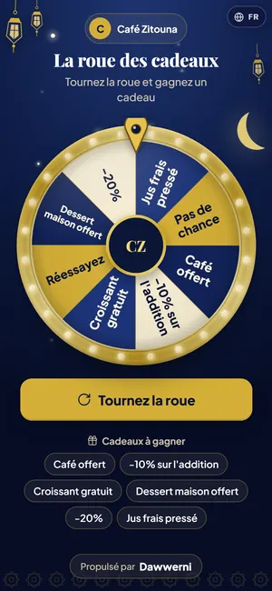 Roue de la fortune — Ramadan