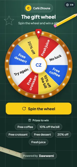 Spin the Wheel — Back to school
