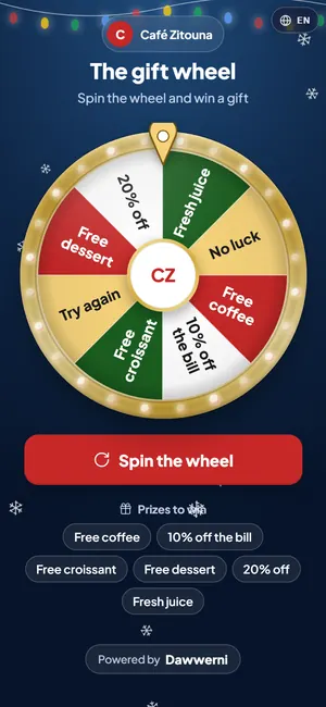 Spin the Wheel — Winter