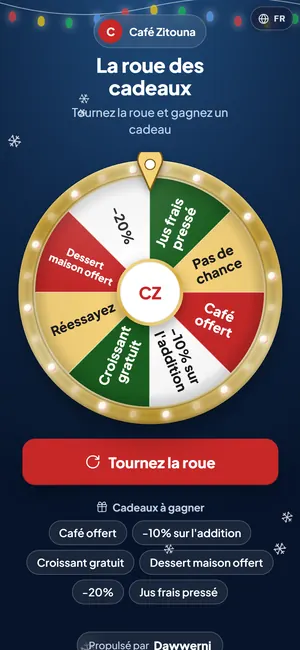 Roue de la fortune — Hiver